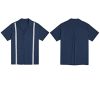 Men's Cuban Guayabera Shirt Short Sleeve Button Down Shirts Casual Summer Beach Linen Shirts