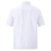 Men's Short Sleeve Guayabera Shirts for Men Cuban Zipper Casual Cotton Beach Tops with Pockets