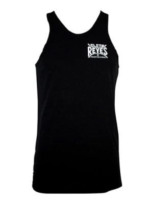 Olympic Boxing Jersey Tank Top for Men and Women, Sleeveless T-Shirt, MMA Kickboxing Muay Thai, Sports Gym, Medium, Black