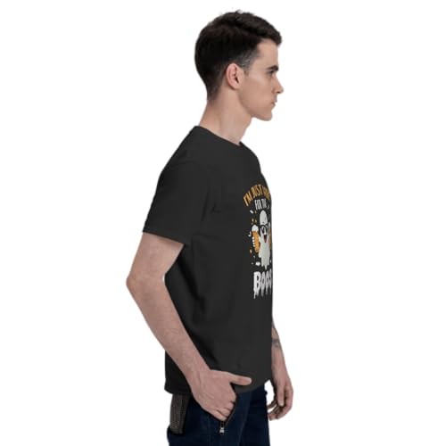 Halloween Pumpkin Ghost T-Shirt Christmas Tshirt T-Shirts T Shirt for Men & Women Cotton Thanksgiving Tee