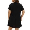 Plus Size Embroidered Dress for Women Mexican Peasant Boho Floral Tradition Fiesta Bohemian Summer Hippie Dresses