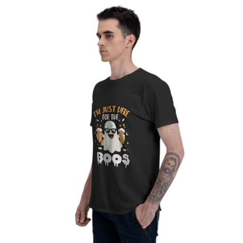 Halloween Pumpkin Ghost T-Shirt Christmas Tshirt T-Shirts T Shirt for Men & Women Cotton Thanksgiving Tee