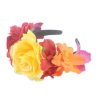 Flower Headband Mexican Flower Crown Headpiece Party Costume Mexican Fancy Dress