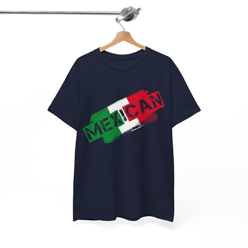 Mexican Flag Unisex Tee, Mexico Pride T-Shirt, Hispanic Heritage Shirt, Gift for Latinos, Cinco de Mayo Top