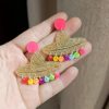 Cinco De Mayo Earrings Fiesta Earrings for Women Colorful Mexico Earring for Men Fiesta Party Supplies Mexican Carnival Earring