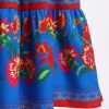 Girls Mexican Dress Spring Summer Off-Shoulder Ruffle Traditional Folk Maxi Dress Belted Cinco De Mayo Fiesta Sundress