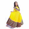 Mexican Traditional Dress Girls National Style Princess Dress Halloween Carnival Birthday Party Dress