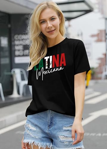 Hispanic Heritage Month Shirt for Women Mexican Tshirt Latina Tshirts Latino Heritage Month Tee Tops