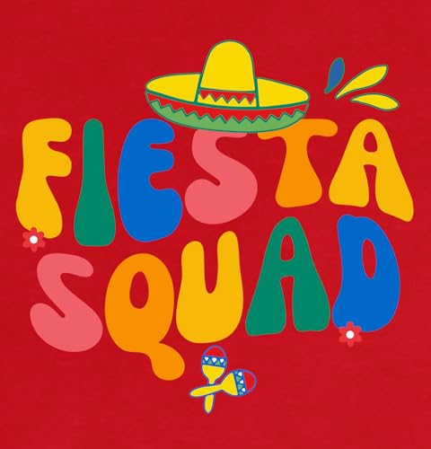 Cinco De Mayo Shirt Women: Let's Fiesta Shirt Mexican Party T-Shirt Graphic Tee Funny Letter Print Tops