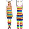 Mexican Couple Costume for Adult and Pinata - Fiesta Dress for Cosplay Cinco De Mayo Party