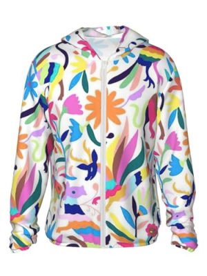 Mexican Otomi Animals Print Men's/Women's Lightweight Sun Protection Shirt -Long Sleeve Athletic Top