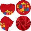 Cinco De Mayo Shirt Women: Let's Fiesta Shirt Mexican Party T-Shirt Graphic Tee Funny Letter Print Tops