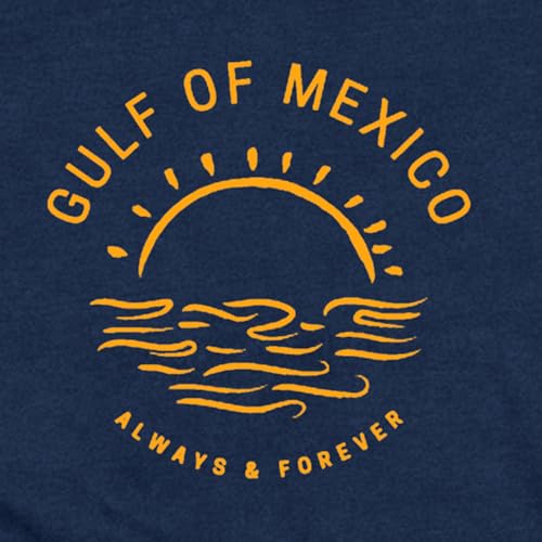 Womens Gulf of Mexico T Shirt Mexican Shirts Retro Beach Tee Tops