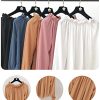 Women's Off Shoulder Top Ruffle Long Sleeve Chiffon Blouse Casual Loose Shirts