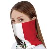 Mexico Flag Multifunction Beanie Hats for Men Women Mexican Soft Stretch Skull Cap Fashion Scarf for Jogging Cycling