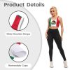Yoga top Women's Cheerleading Uniform Gym Outfit Running Crop Tops Yoga Shirts Casual Tank Top