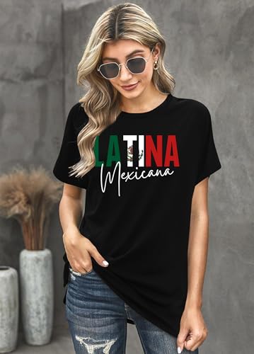 Hispanic Heritage Month Shirt for Women Mexican Tshirt Latina Tshirts Latino Heritage Month Tee Tops