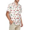 80s 90s Hawaiian Shirts for Men - Funny Retro Short Sleeve Button Down Outfit Top for Themed Party Disco Summer Beach