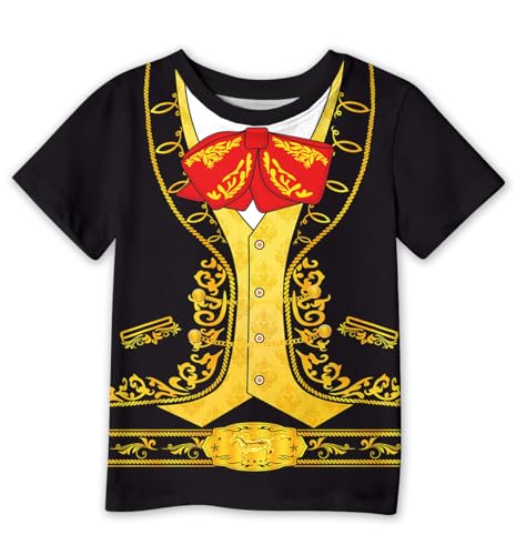 Unisex Kids Halloween Funny Short Sleeve Tee Shirt Cute Print Top 4-14 Years
