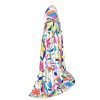Mexican Otomi Animals Hooded cape, fit for role-playing, stage costumes, winter activities, and casual wear