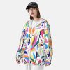 Mexican Otomi Animals Print Men's/Women's Lightweight Sun Protection Shirt -Long Sleeve Athletic Top