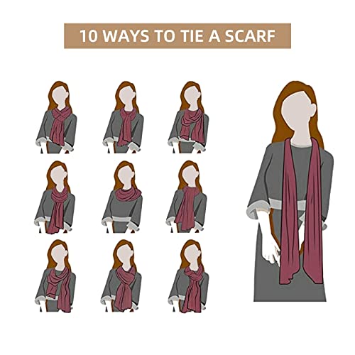 Fashion Shawls And Wraps For Women, Blanket Tassel Scarf, Chic Cape Soft Large Warm Wrap Gift For Spring Winter Fall