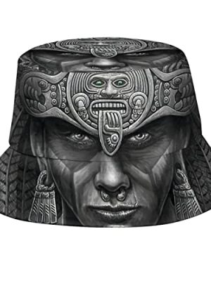 Mexico Flag Bucket Hat Packable Mexican Sun Hat Outdoor Travel Fisherman Hat Caps for Women Men