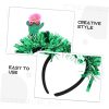 Cactus Headband for Women Mexican Theme Party Headdress Hawaiian Hair Accessories