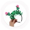 Cactus Headband for Women Mexican Theme Party Headdress Hawaiian Hair Accessories
