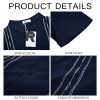 Mens Short Sleeve Guayabera Shirts Linen Cotton Button Down Mexican Embroidered Cuban Wedding Shirt Summer Beach Tops