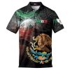 Colorful Hawaiian Polo Shirts for Men Casual Mens Polo Shirts Short Sleeve Golf Shirts for Men