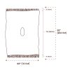 Reversible Mexican Ponchos for Men and Women Sarape Pancho Men Sarapes Mexicanos Costume Outfit