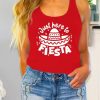 Cinco De Mayo Tank Tops for Women Sombrero 5 De Mayo T-Shirt Mexican Fiesta Sleeveless
