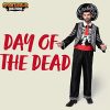 Halloween Adult Men Day of the Dead Costume, Mariachi Jacket with Charro Hat, Adult Halloween Costumes