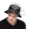 Mexico Flag Bucket Hat Packable Mexican Sun Hat Outdoor Travel Fisherman Hat Caps for Women Men