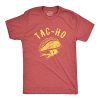 Mens Tac-Ho T Shirt Funny Taco Mexican Food Novelty Sarcastic Tee