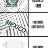 National Mexico Soccer Jersey World Futbol Cup Team Sports Uniform Futsal Athletic Top Shirt