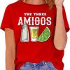 Cinco De Mayo Shirts for Women Let's Fiesta T Shirt Mexican Festival T Shirts Casual Mexico Vacation Party Tops
