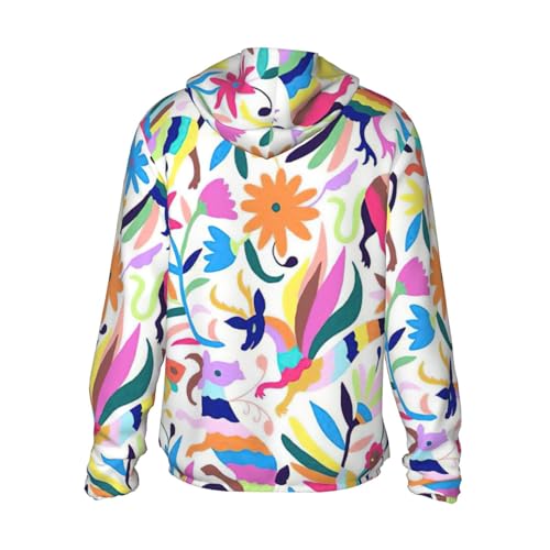 Mexican Otomi Animals Print Men's/Women's Lightweight Sun Protection Shirt -Long Sleeve Athletic Top