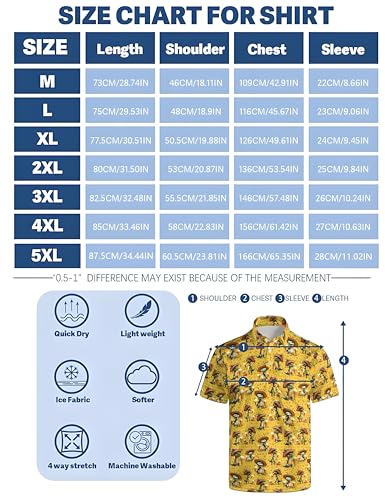 Men's Golf Shirt Quick-Dry Polo Shirt Performance Moisture Wicking Collared Tennis Shirts Athletic Shirt