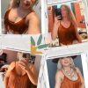 Womens Western Cowgirl Fringe Top - Country Concert Outfits Festival Tassel Hem Boho Rodeo Camisole Rave Tank Shirt