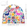 Unisex Adults Halloween Cloak Reversible Vampire Cape Lightweight And Comfortable Witch Cape Cloak Mexican Otomi Animals