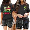 Let's Fiesta T Shirt Cinco De Mayo Shirts Women Chip Dippin Margarita Sippin T-Shirts Mexican Tees Mexico Vacation Top