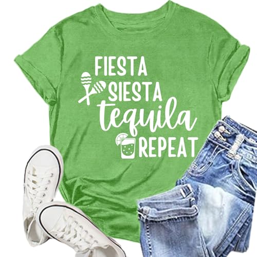 Cinco De Mayo Shirts for Women: 5 De Mayo Tshirt Mexican Fiesta Tee Tops