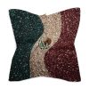 Mexican Flag Silk Like Scarf for Women Pattern Bandanas Square Headscarf Headdress Party Favor