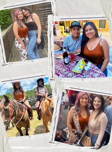 Womens Western Cowgirl Fringe Top - Country Concert Outfits Festival Tassel Hem Boho Rodeo Camisole Rave Tank Shirt