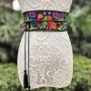 Traditional Embroidered Mexican Belt Tassel Waist Belt Adjustable Belt Day Of The Dead Ethnic Boho Party Belt E1