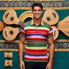Men's American Patriotic Flag Pride Day Golf Polo Short Sleeve Shirt