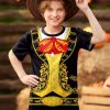 Unisex Kids Halloween Funny Short Sleeve Tee Shirt Cute Print Top 4-14 Years