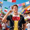 Men's Mariachi T-Shirts Graphic Short Sleeve Mexican Fiesta Costume